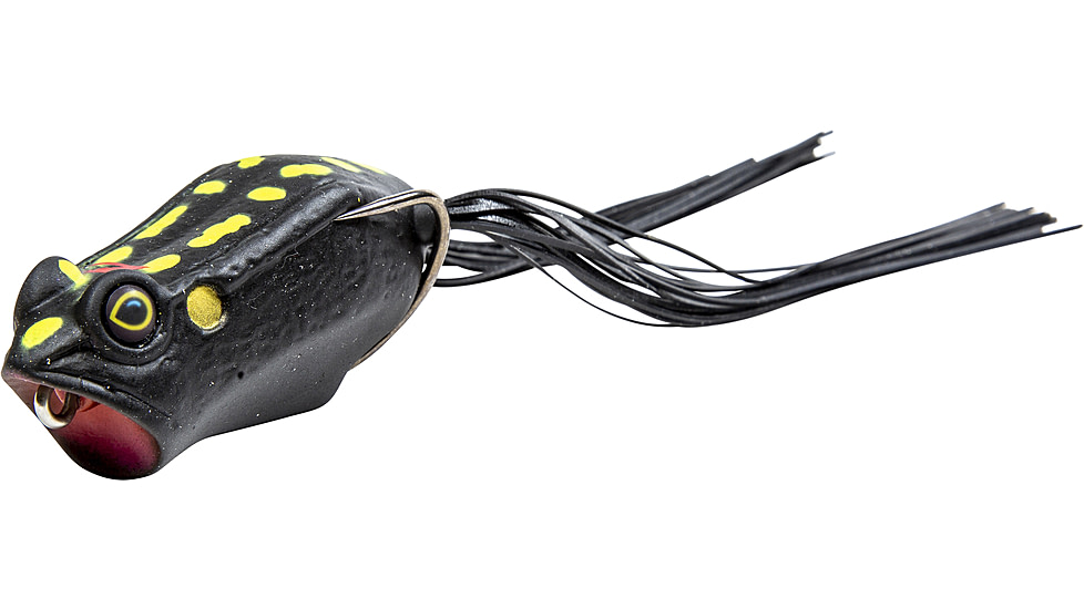 Z-man Leap Frogz Popping Frog 2.25in, Black Knight, LFPS-04
