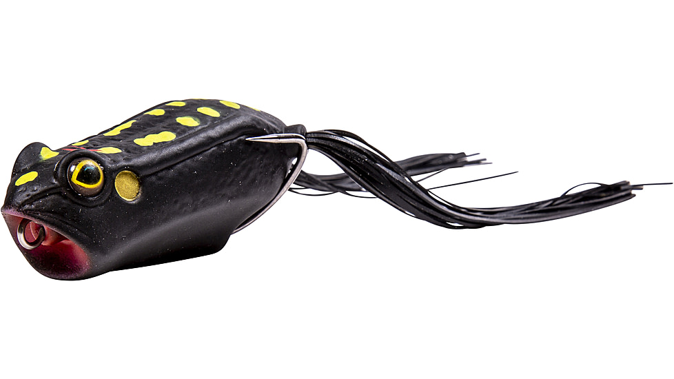 Z-man Leap Frogz Popping Frog 2.75in, Black Knight, LFPL-04