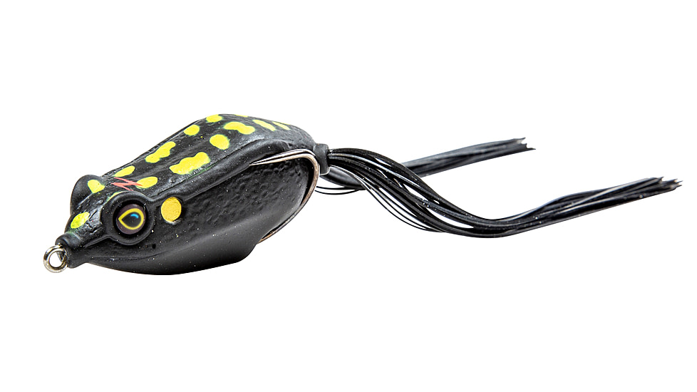 Z-man Leap Frogz Walking Frog 2.25in, Black Knight, LFWS-04