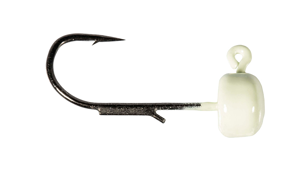 Z-man Micro Shroomz Finesse Jig, 1/30 oz, 5 Pack, Glow, MFH130-03PK5