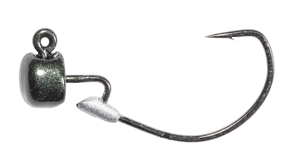 Z-man Nedlockz Ewg Jig Head, 1/5oz, 4 Pack, Green Pumpkin, TTNL-3630