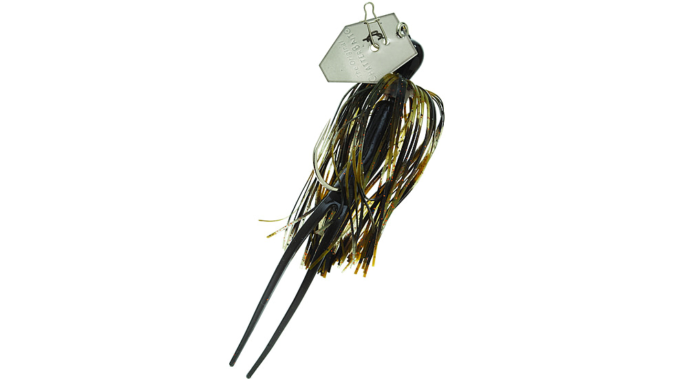 Z-man Original Chatterbait Bladed Swim Jig, 4 1/2in, 3/8oz, California Craw, CB38-67