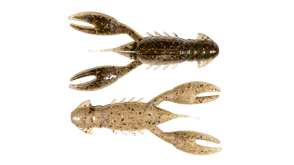 Z-man Pro Crawz Creature Bait, 3, 3.5in, Drew'S Craw, PRCR-343PK3
