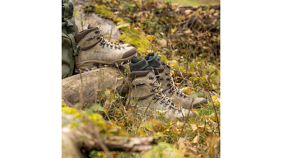 Zamberlan Leopard GTX RR Hiking Shoes - Men's, Camo, 9.5 WIDE, 1213ZCMM-W-44-9.5