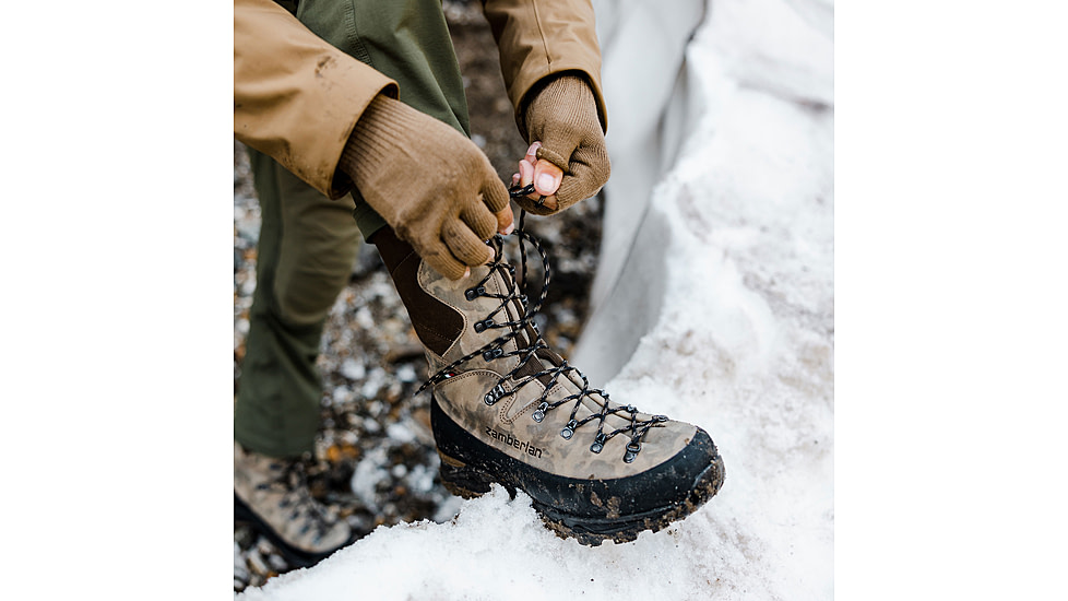 Zamberlan Sawtooth GTX RR Hiking Shoes - Mens, PFAS-Free, Black/Camo, 8, 1106ZBCM-42-8