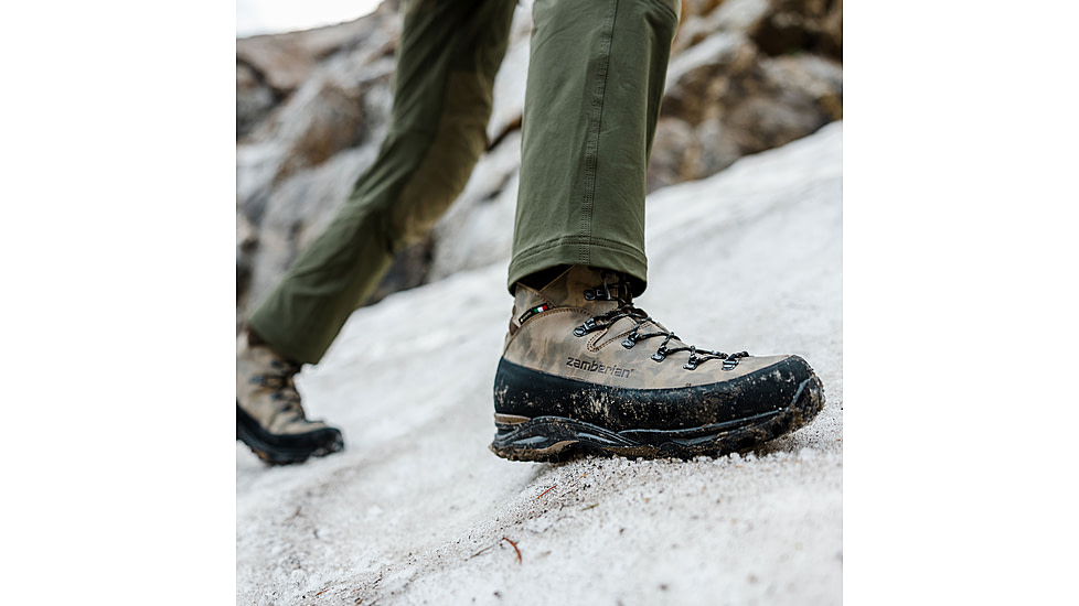 Zamberlan Sawtooth GTX RR Hiking Shoes - Mens, PFAS-Free, Black/Camo, 8, 1106ZBCM-42-8