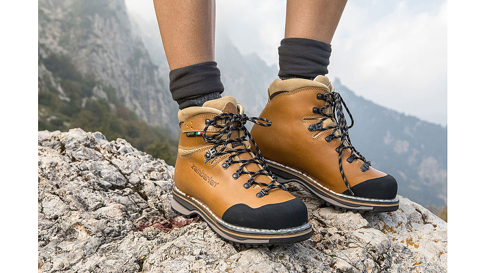 Zamberlan Tofane NW GTX RR Backpacking Shoes - Womens, PFAS-Free, Waxed Camel, 8.5, 1025ZCMW-40.5-8.5
