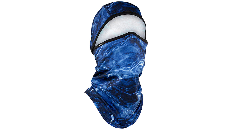 Zan Headgear Sportflex Series Balaclava - Men's, One Size, Mossy Oak Elements Agua Marlin, WB4L276