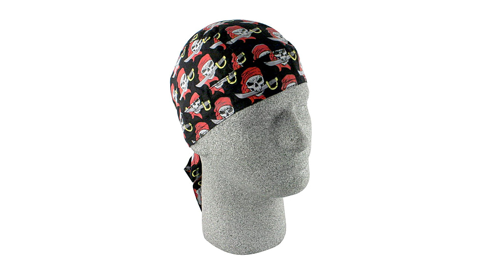 Zan Headgear Flydanna Gray Pirate Z584