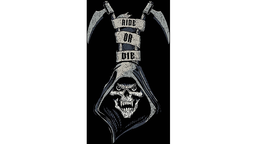 Zan Headgear Cotton Flydanna, One Size, Reaper, Z710