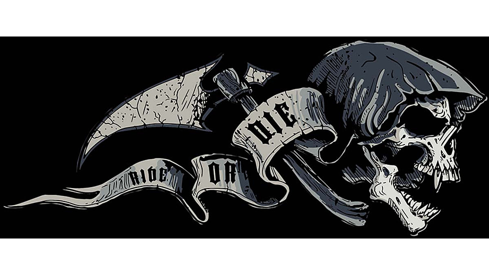 Zan Headgear Cotton Flydanna, One Size, Reaper, Z710