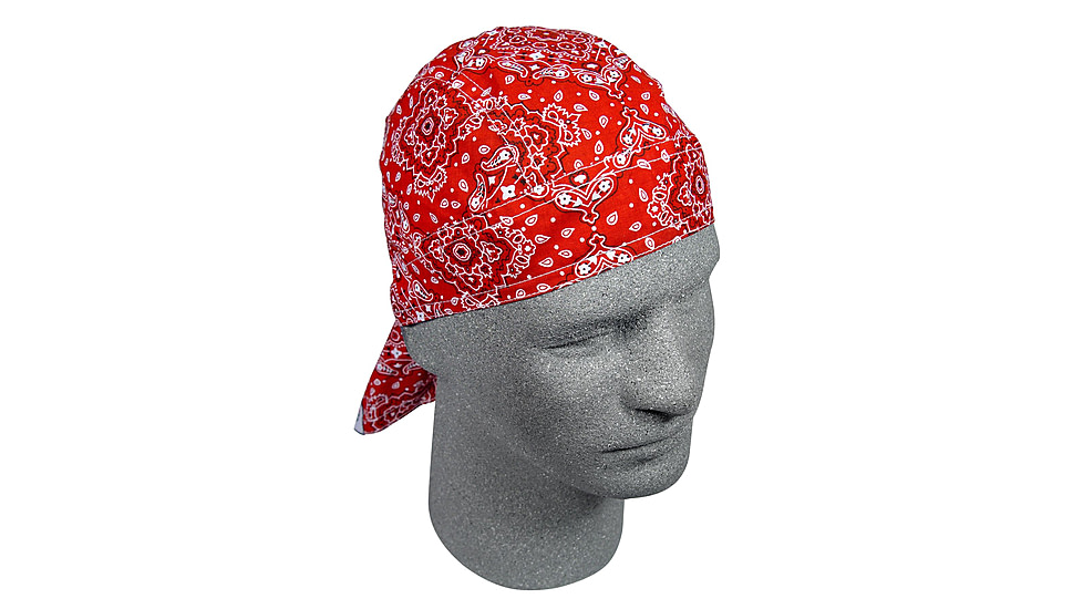 Zan Headgear Flydanna Red Paisley Z106