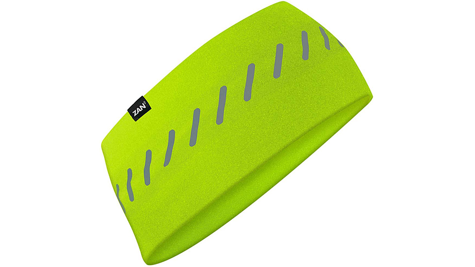 Zan Headgear SportFlex Headband, Hi-Viz Lime, HBL142LR