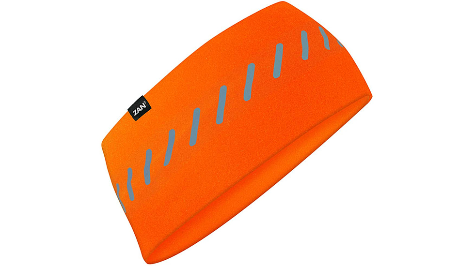 Zan Headgear SportFlex Headband, HI-VIZ Orange, HBL142R
