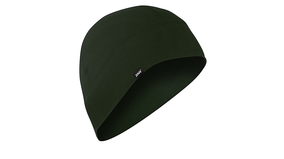 Zan Headgear SportFlex Helmet Liner/Beanie - Mens, Olive, WHLL200