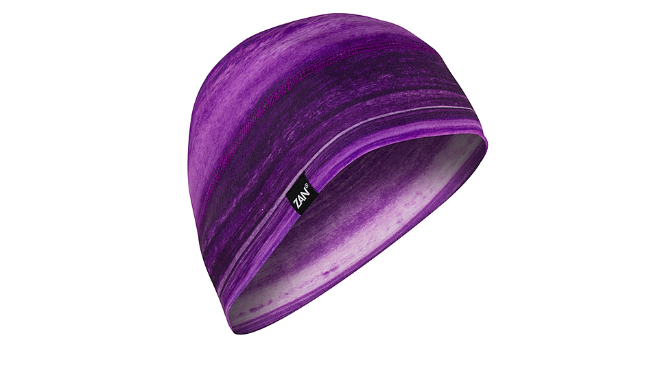 Zan Headgear SportFlex Helmet Liner/Beanie - Mens, Saltwater Purple, WHLL438