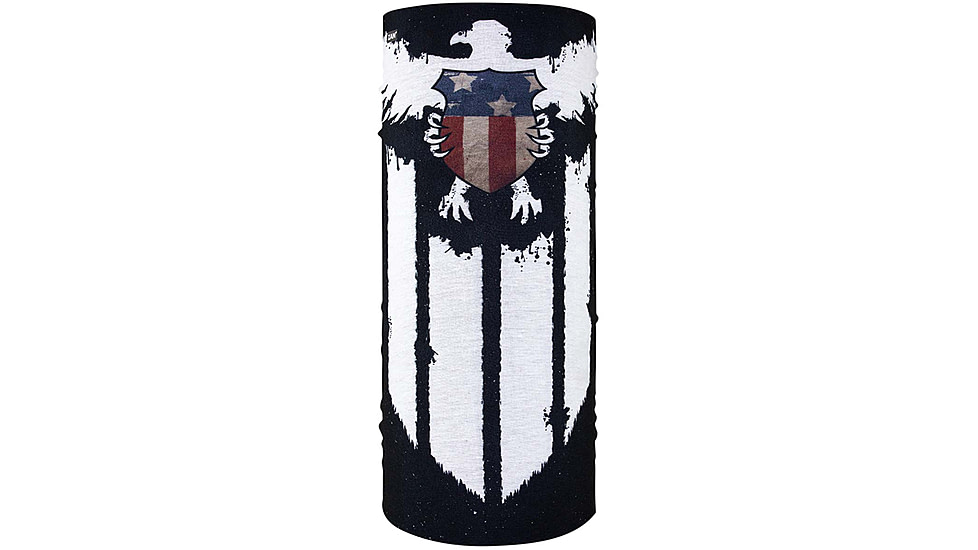 Zan Headgear Polyester Motley Tube, Eagle Shield, Material, Polyester, T457