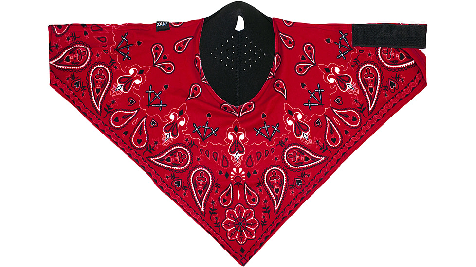 Zan Headgear SportFlex Neodanna Mask, Red Paisley, SportFlex, NEOL106