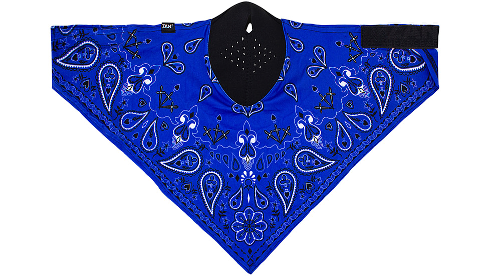 Zan Headgear SportFlex Neodanna Mask, Navy Paisley, SportFlex, NEOL111