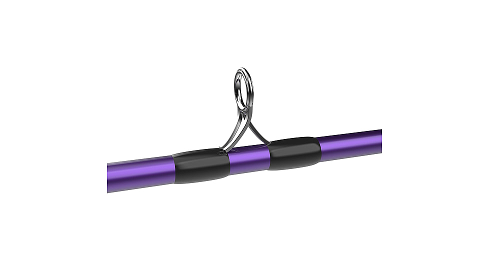 Zebco 202 ZeeBee Spincast Reel and Rod Combo, 5ft 6in Rod, Med-Light, Mod-Fast, SZ 30 Reel, RH Retrieve, 29-PC Eagle Claw Tackle Kit, Purple, 202ZB2EC562ML.FB4
