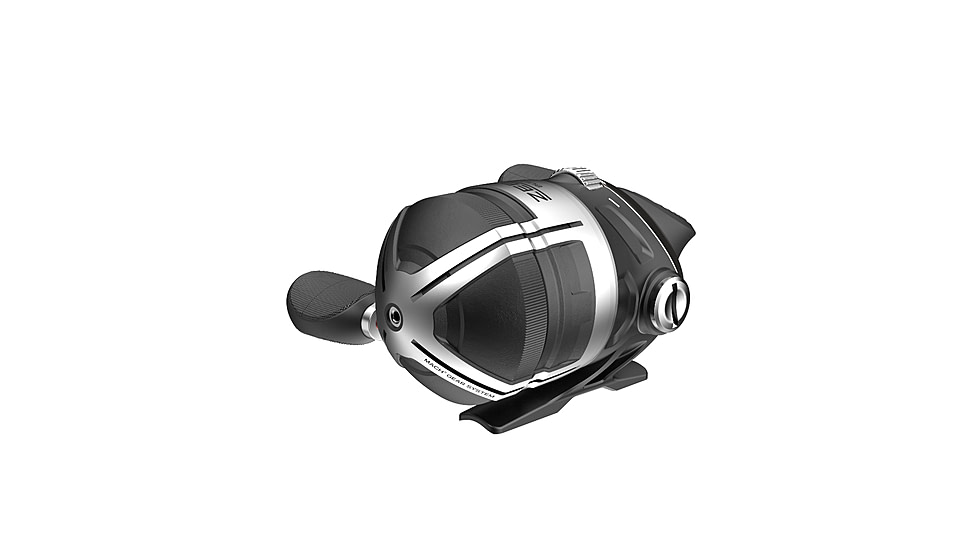 Zebco Bullet Spincast Reel, SZ 20 Reel, Fast 28.9 Inches Per Turn, 5.8-1 Ratio, Durable All-Metal Construction, Solid-Brass Pinion Gear, Pre-spooled w/ 6 lb Zebco Fishing Line, Black, ZB20.BX3