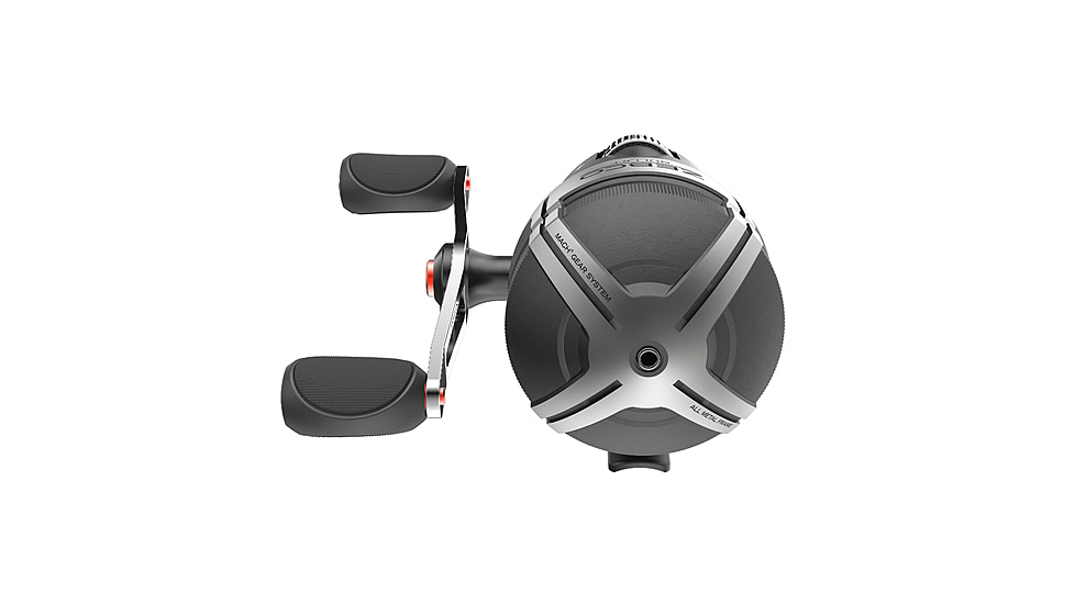 Zebco Bullet Spincast Reel, SZ 30 Reel, Fast 29.6 Inches Per Turn, 5.1-1 Ratio, Durable All-Metal Construction, Pre-spooled w/ 10 lb Zebco Fishing Line, Black, ZB30A.BX3