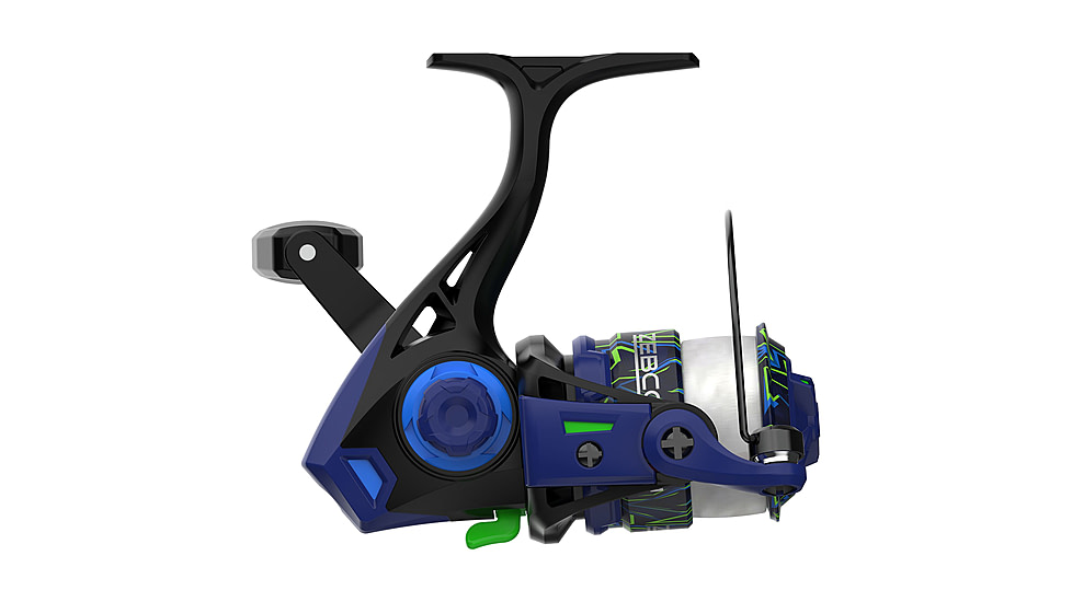 Zebco Roam Spinning Reel and Rod Combo, 6ft 2-PC Fiberglass Pole, Split ComfortGrip Handle, Soft-Touch Handle Knob, SZ 20 Reel, Green/Blue, ROAMBG20602ML.NS3