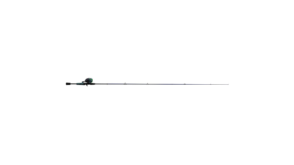 Zebco Roam Spincast Reel and Rod Combo, 6ft 2-PC Fiberglass Pole, ComfortGrip Handle, QuickSet Anti-Reverse Reel, Pre-Spooled w/ 10lb Zebco Line, Blue/Green, ROAMBG3602M.NS3