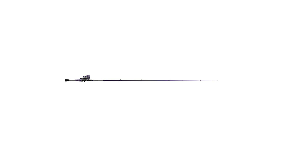 Zebco Roam Spincast Reel and Rod Combo, 6ft 2-PC Fiberglass Pole, ComfortGrip Handle, QuickSet Anti-Reverse Reel, Pre-Spooled w/ 10lb Zebco Line, Purple, ROAMPR3602M.NS3