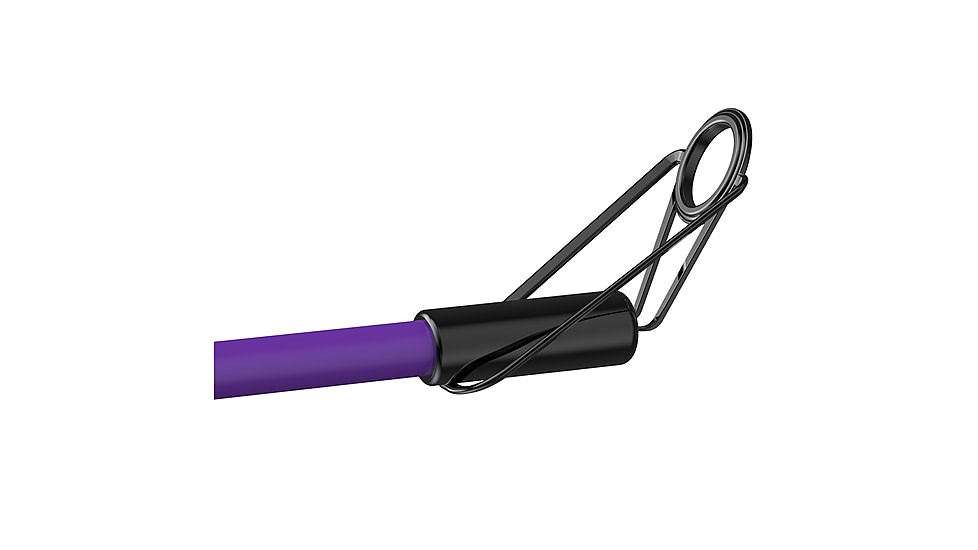 Zebco Roam Spincast Reel and Rod Combo, 6ft 2-PC Fiberglass Pole, ComfortGrip Handle, QuickSet Anti-Reverse Reel, Pre-Spooled w/ 10lb Zebco Line, Purple, ROAMPR3602M.NS3