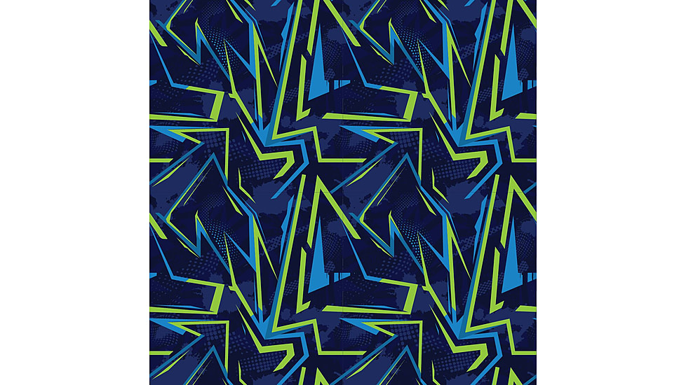 Zebco Roam Spinning Reel and Rod Combo, 6ft 6in 2-PC Fiberglass Pole, Split ComfortGrip Handle, Soft-Touch Handle Knob, SZ 30 Reel, Blue/Green, ROAMBG30662M.NS3