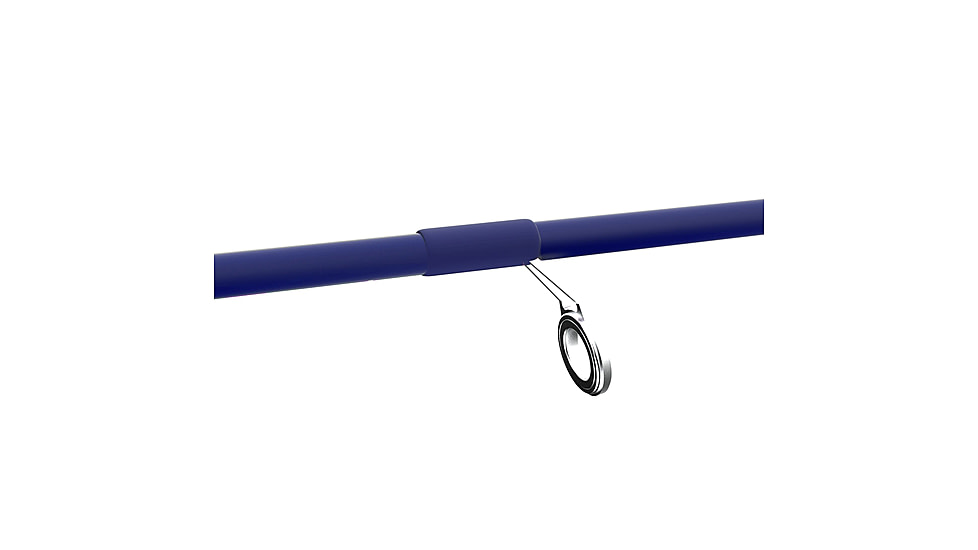 Zebco Splash Spinning Reel and Rod Combo, 6ft 2-PC Fiberglass Rod, Medium-Light, Moderate, SZ 20 Reel, 5.2-1 Ratio, 2-Bearings, All Metal Gears, Tidepool Blue, SPLTPB20602ML.NS4