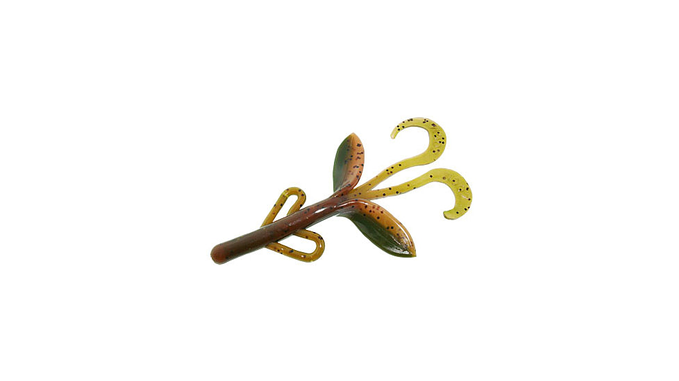 Zoom Baby Brush Hog Creature Bait, 12 Pack, 4in, Castaic Choice, 042200X