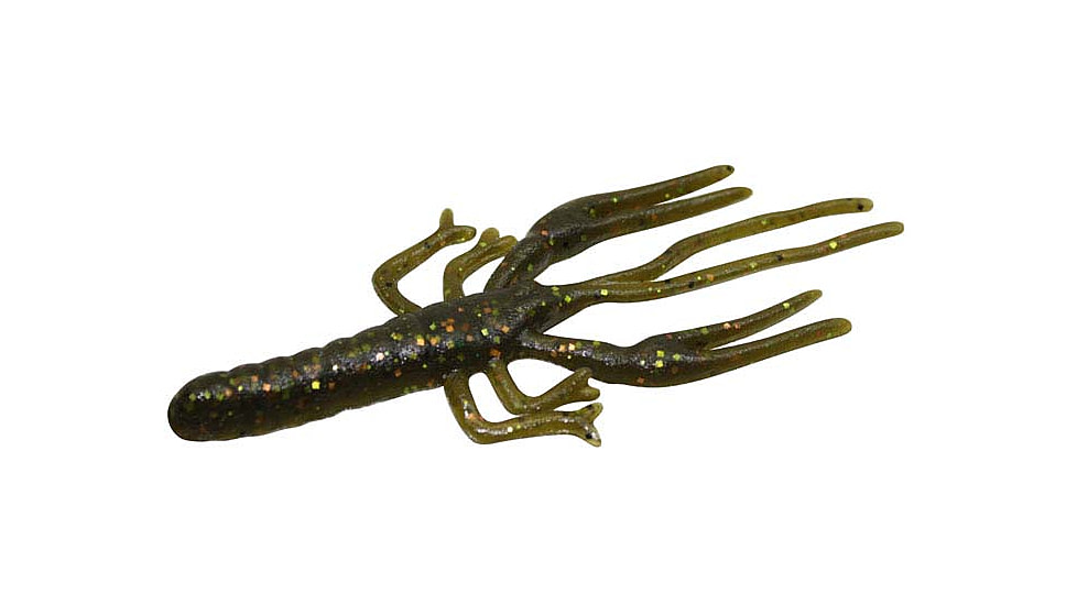 Zoom Big Critter Craw, 10 Pack, 5in, Yabby Mudbug, 039366X