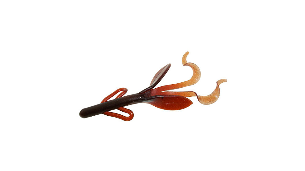 Zoom Brush Hog Creature Bait, 8 Pack, 6in, Scuppernong, 022096X