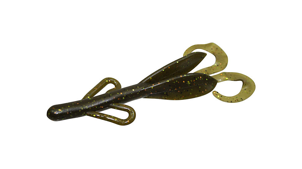 Zoom Brush Hog Creature Bait, 8 Pack, 6in, Yabby Mudbug, 022366X