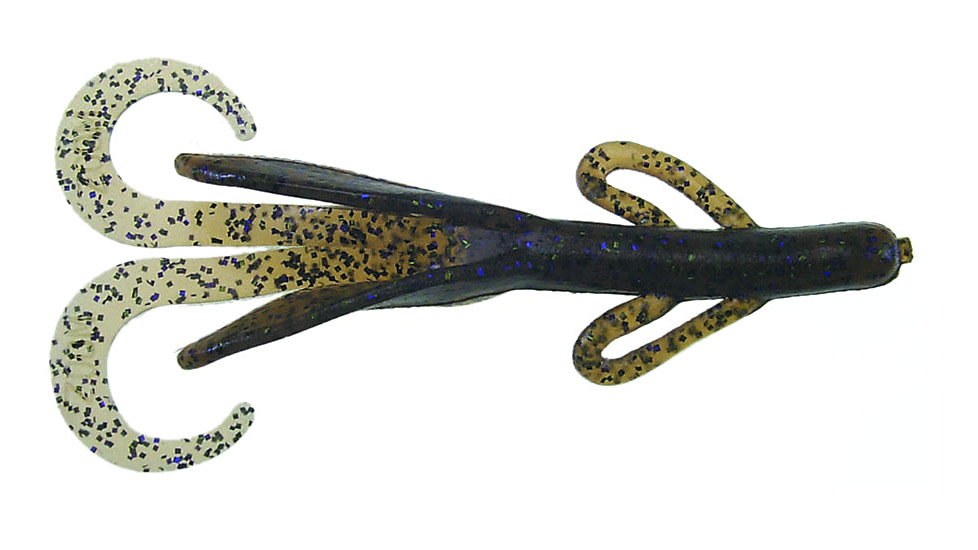 Zoom Brush Hog Creature Bait, 7, 6in, Watermelon Candy, 22120