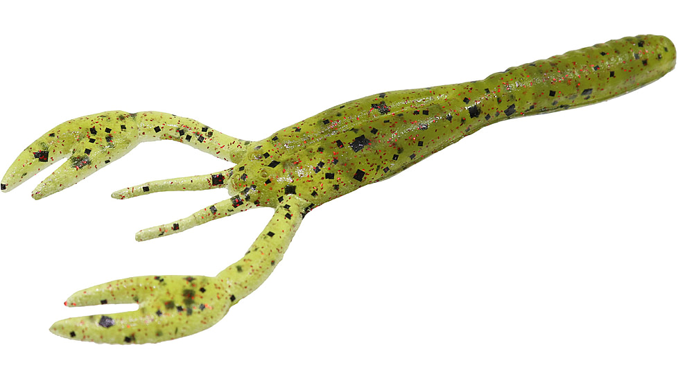 Zoom Cross Craw Bait, 14 Pack, 4in, Watermelon Red, 047054X