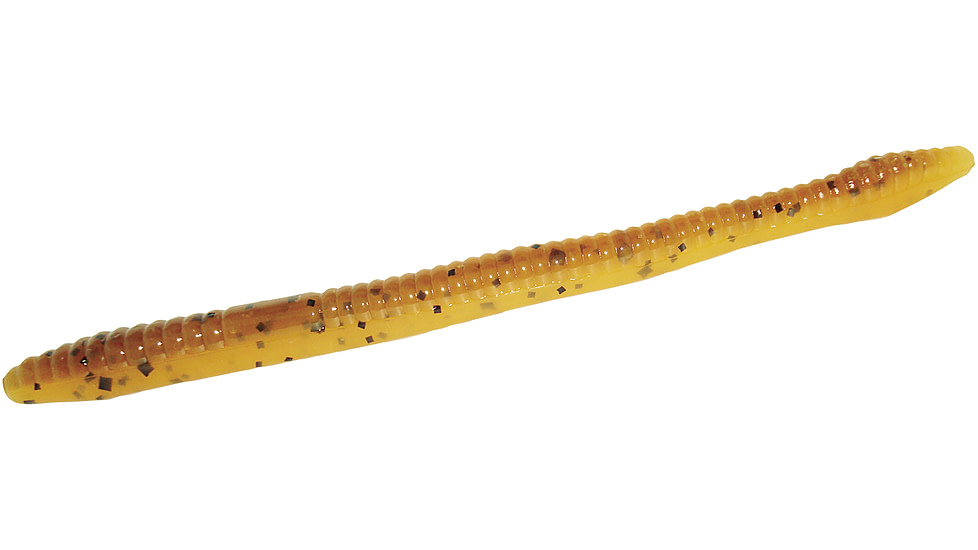 Zoom Finesse Worm, 20 Pack, 4.5in, Alabama Craw, 004256X