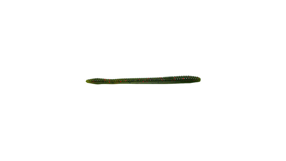 Zoom Finesse Worm, 20 Pack, 4.5in, Avocado, 004147X
