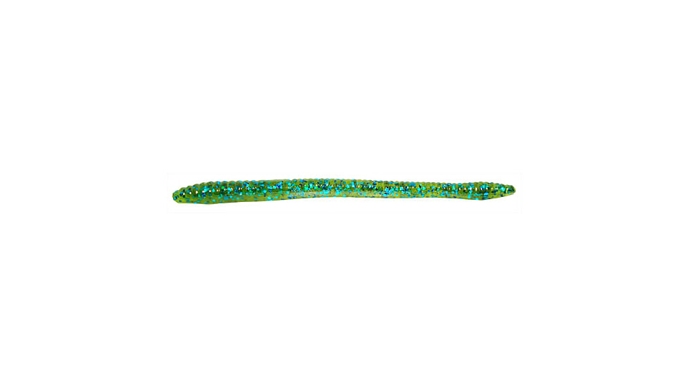 Zoom Finesse Worm, 20 Pack, 4.5in, Blue Watermelon, 004103X