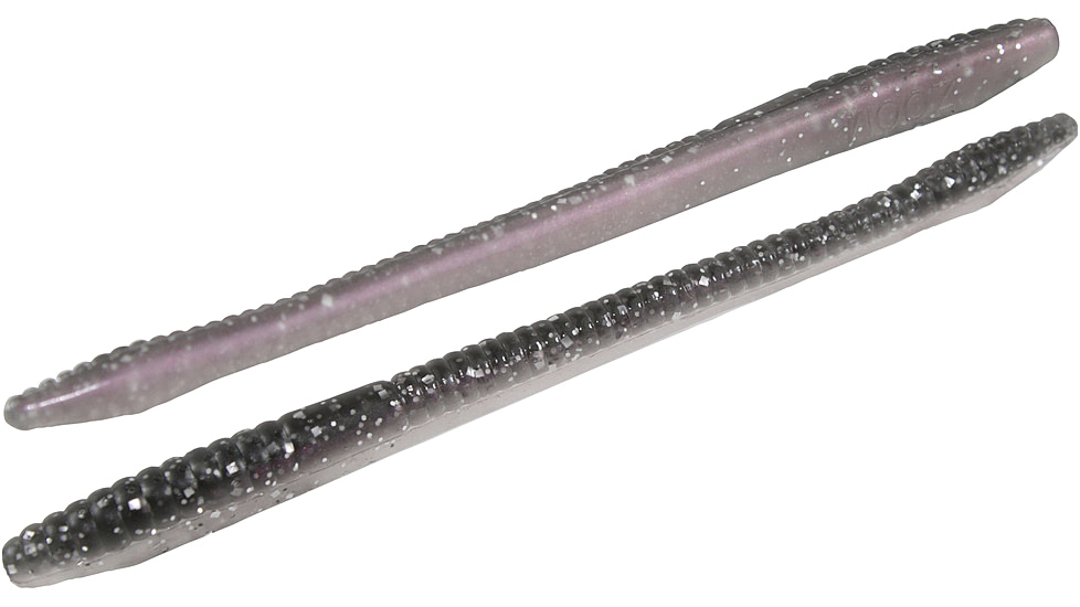 Zoom Finesse Worm, 20 Pack, 4.5in, Dasol Pirami Pearl, 004359X