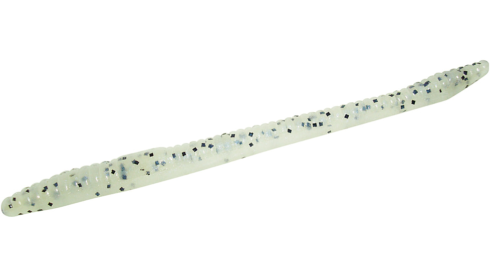 Zoom Finesse Worm, 20 Pack, 4.5in, Glimmer Blue, 004043X