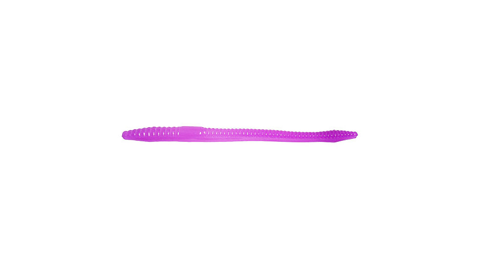Zoom Finesse Worm, 20 Pack, 4.5in, Old Purple, 004065X