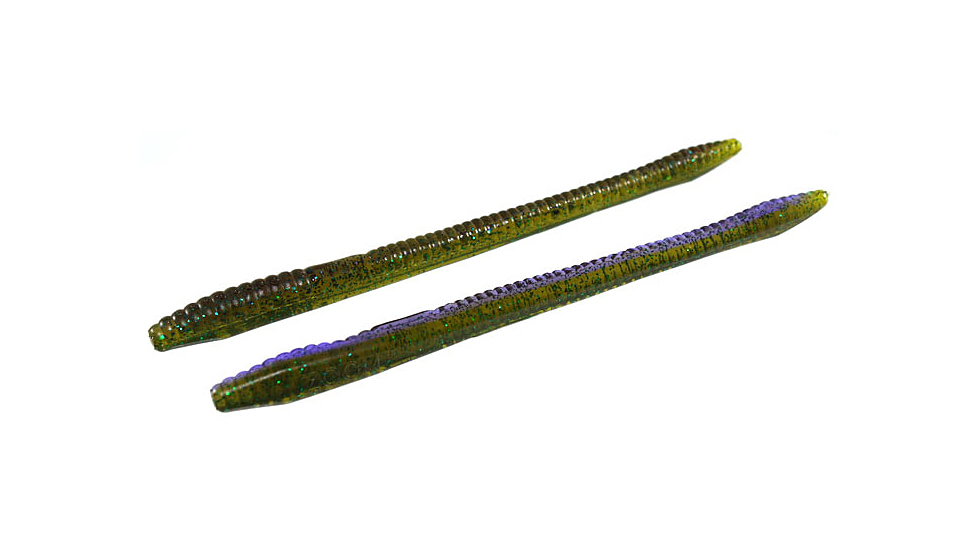 Zoom Finesse Worm, 20 Pack, 4.5in, Purple Passion, 004058X