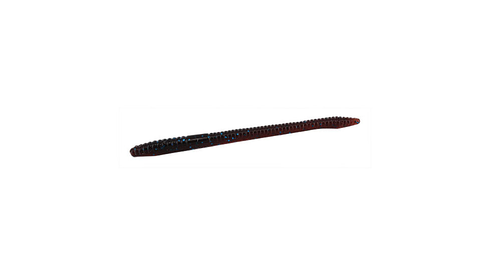 Zoom Finesse Worm, 20 Pack, 4.5in, Scuppernong Royal, 004319X