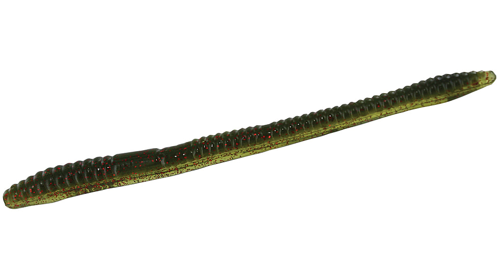 Zoom Finesse Worm, 20 Pack, 4.5in, Watermelon Slice, 004339X