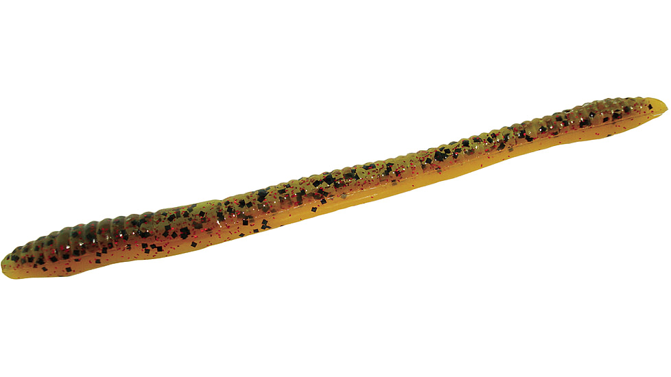 Zoom Finesse Worm, 20 Pack, 4.5in, Watermelon Spice, 004252X