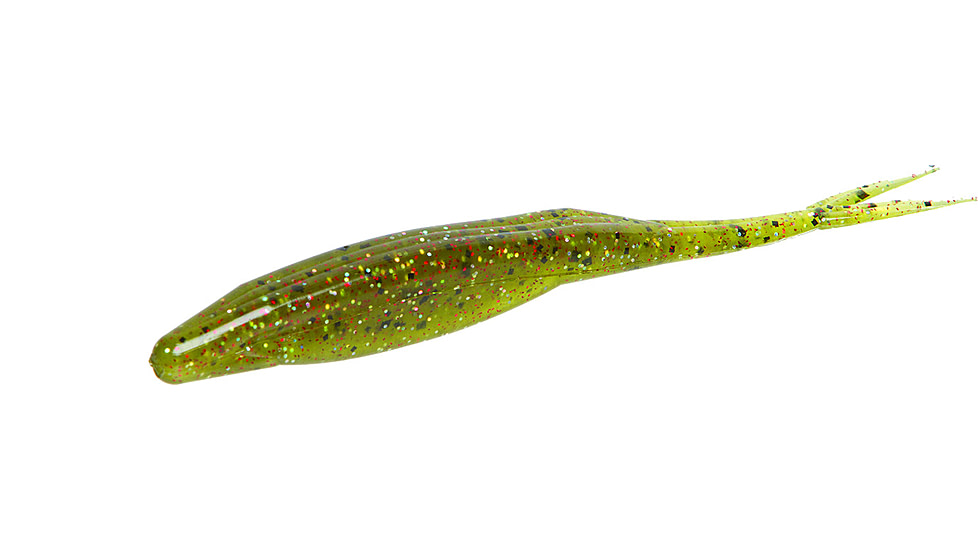 Zoom Finesse Worm, 20, 0.5in, Bubblegum, 004039-SP