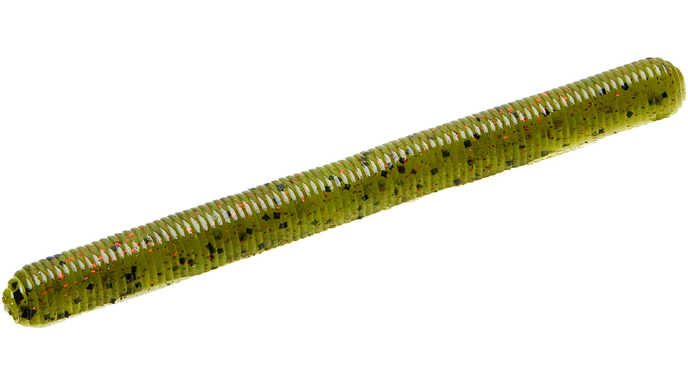 Zoom Fish Doctor Finesse Worm, 20 Pack, 4in, Watermelon Red, 003054X